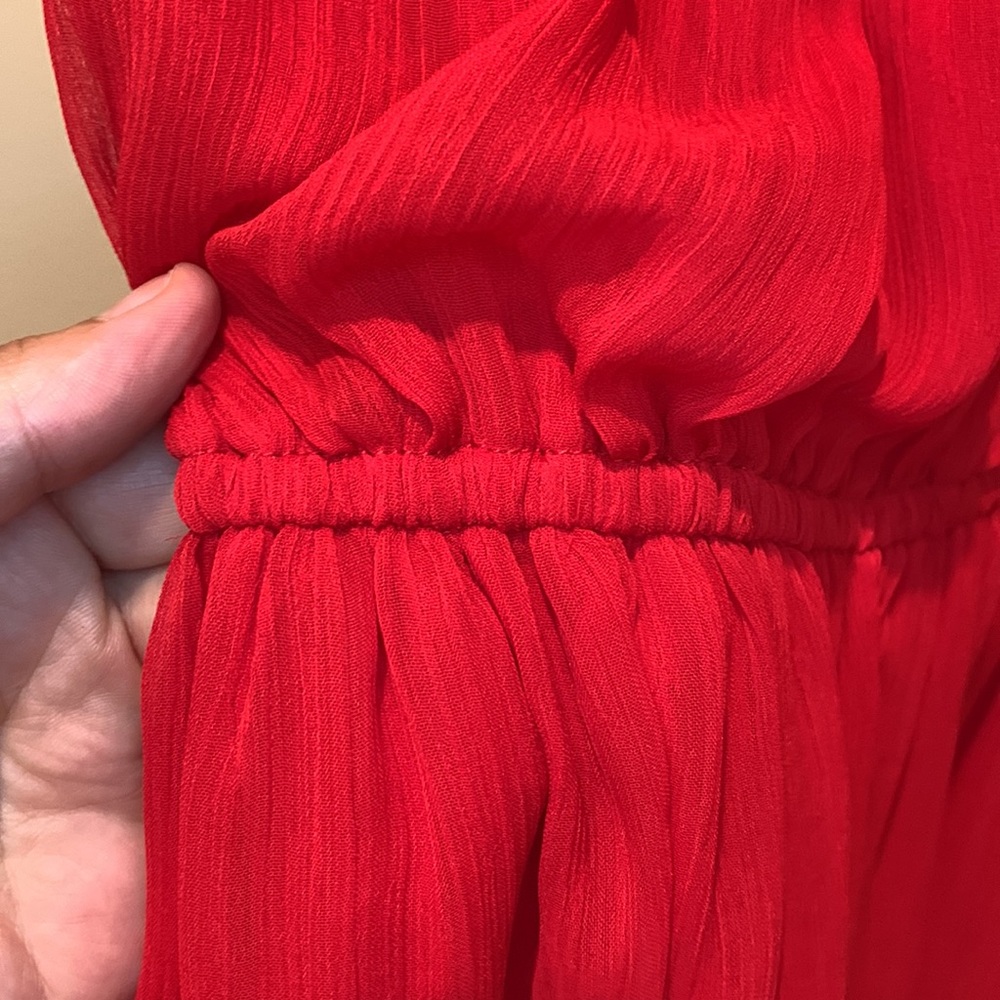 Red Mid Dress - Picture 9 of 9